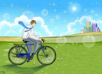 梦见骑自行车